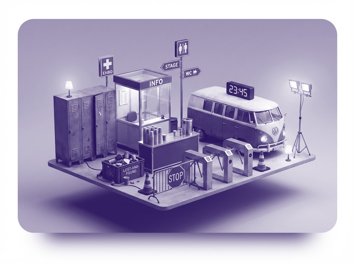 Festival service overzicht